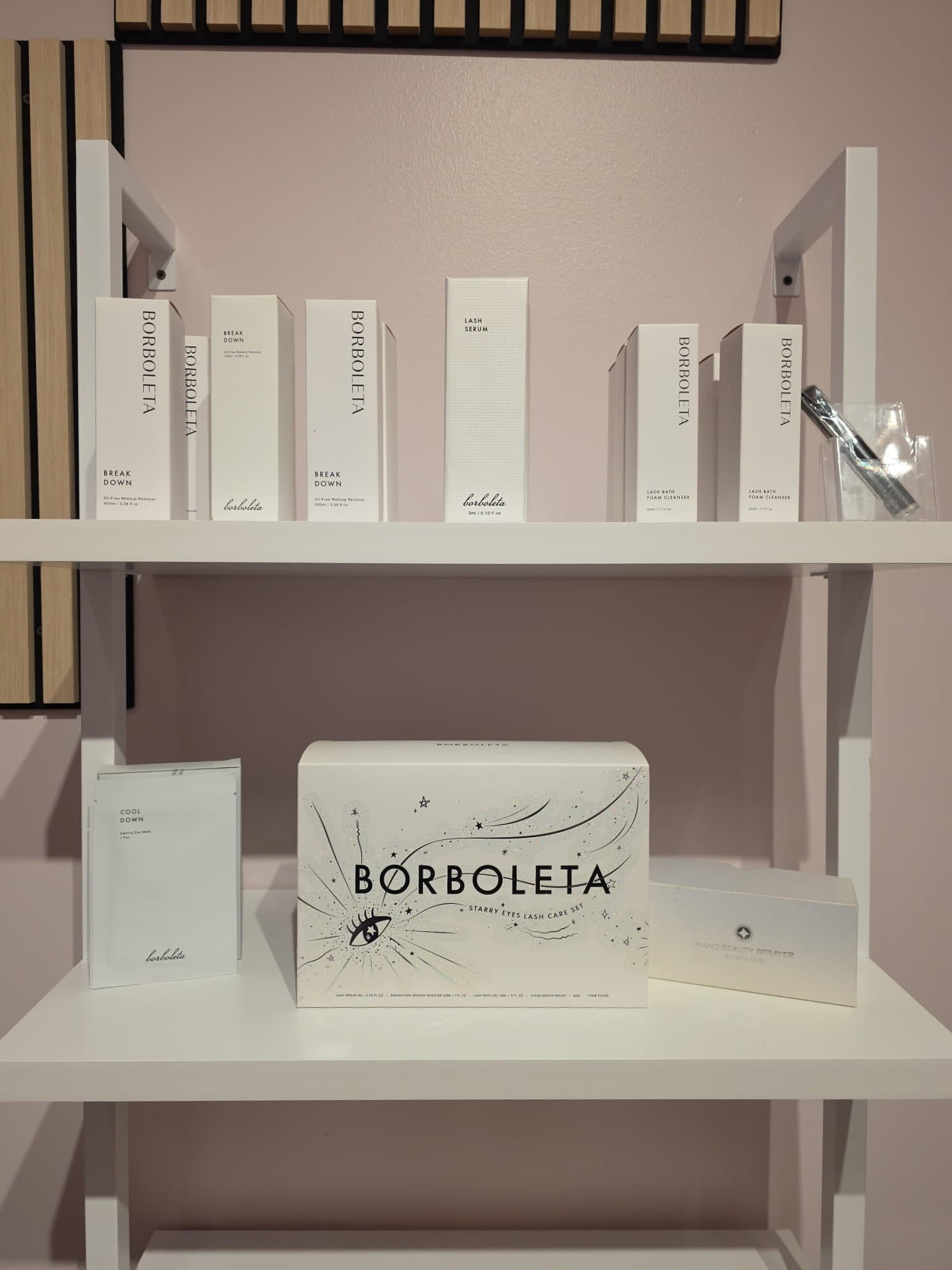 Premium Borboleta lash products at LuxeLash And Beauty